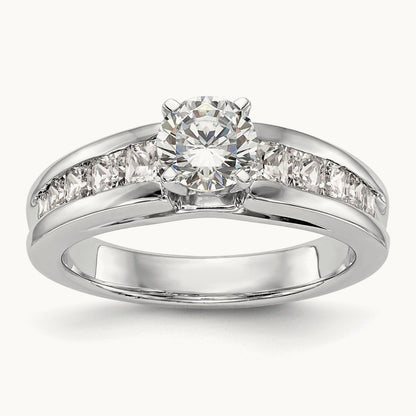 Peg Set Engagement Ring Mounting