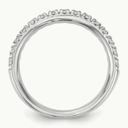 Diamond Band, 14K White Gold