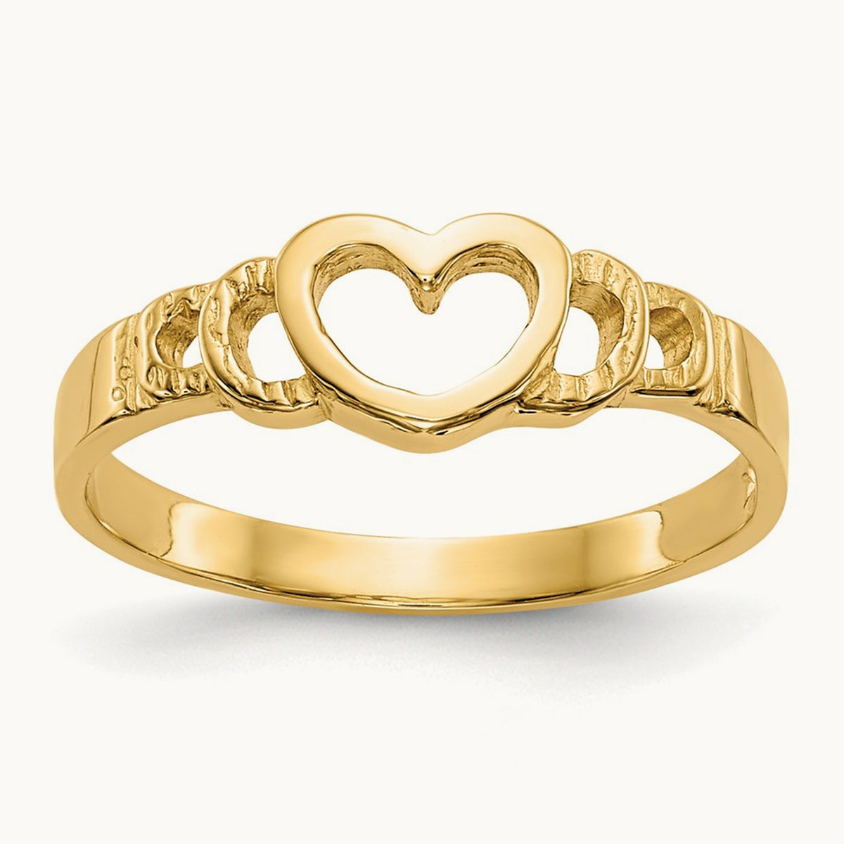 Heart Baby Ring, 14K