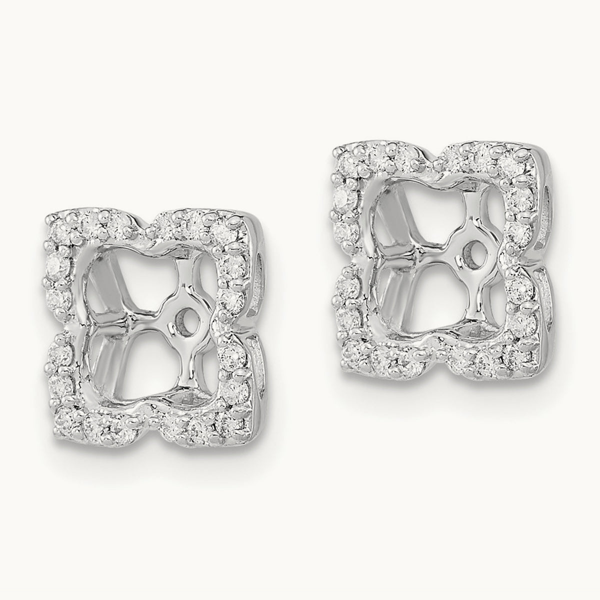 Diamond Earring Jackets — 8mm