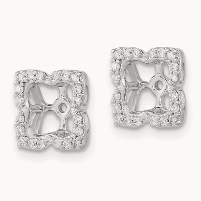 Diamond Earring Jackets — 8mm