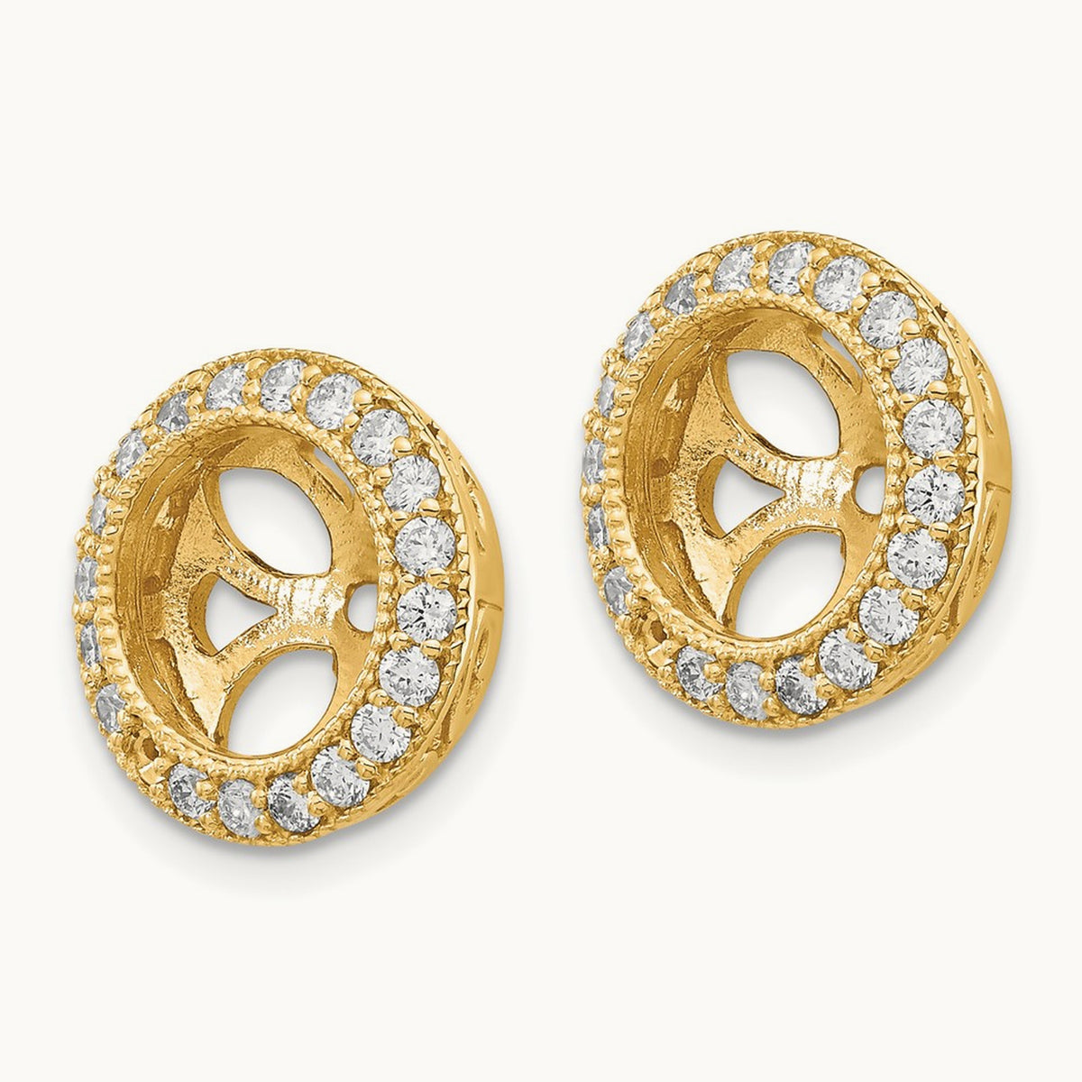 AA Diamond Earring Jacket, 14K