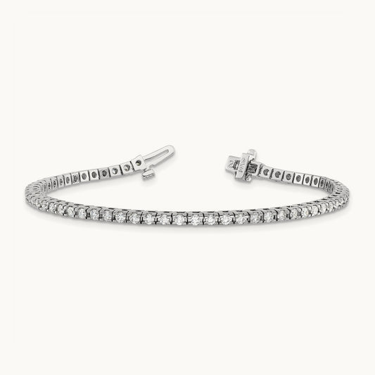 Round Tennis Bracelet, 2.25 ct tw Lab-Grown Diamond