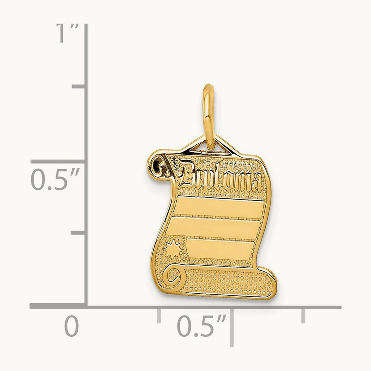 DIPLOMA Charm, 14K