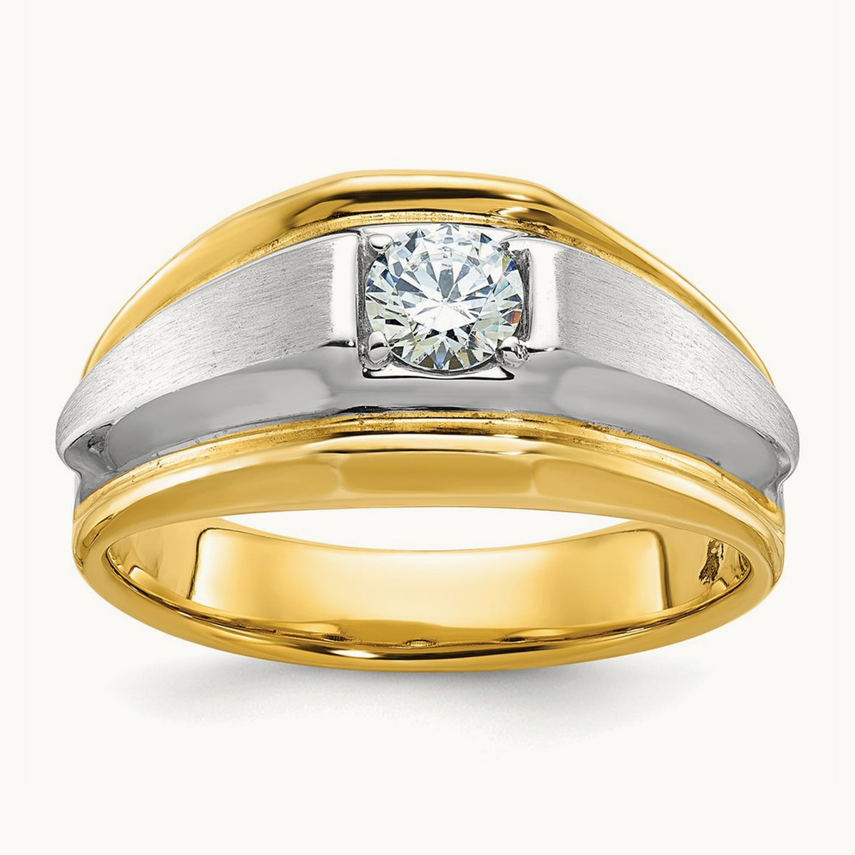 Men's Ring, 0.50 ct tw Lab-Grown Diamond