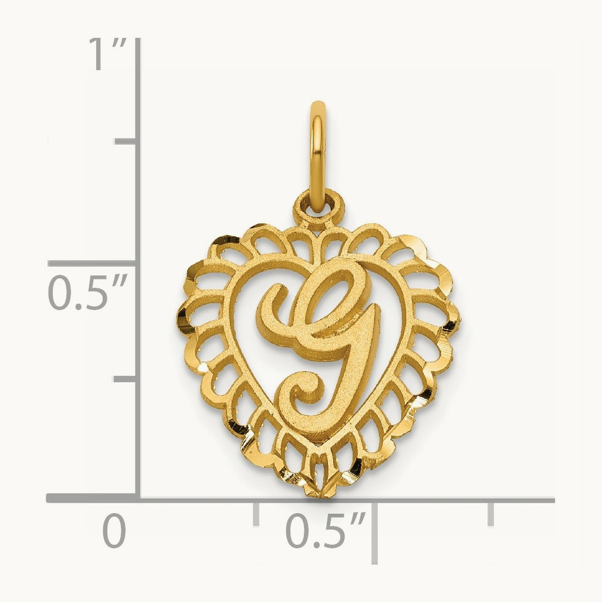 Heart Charm — G