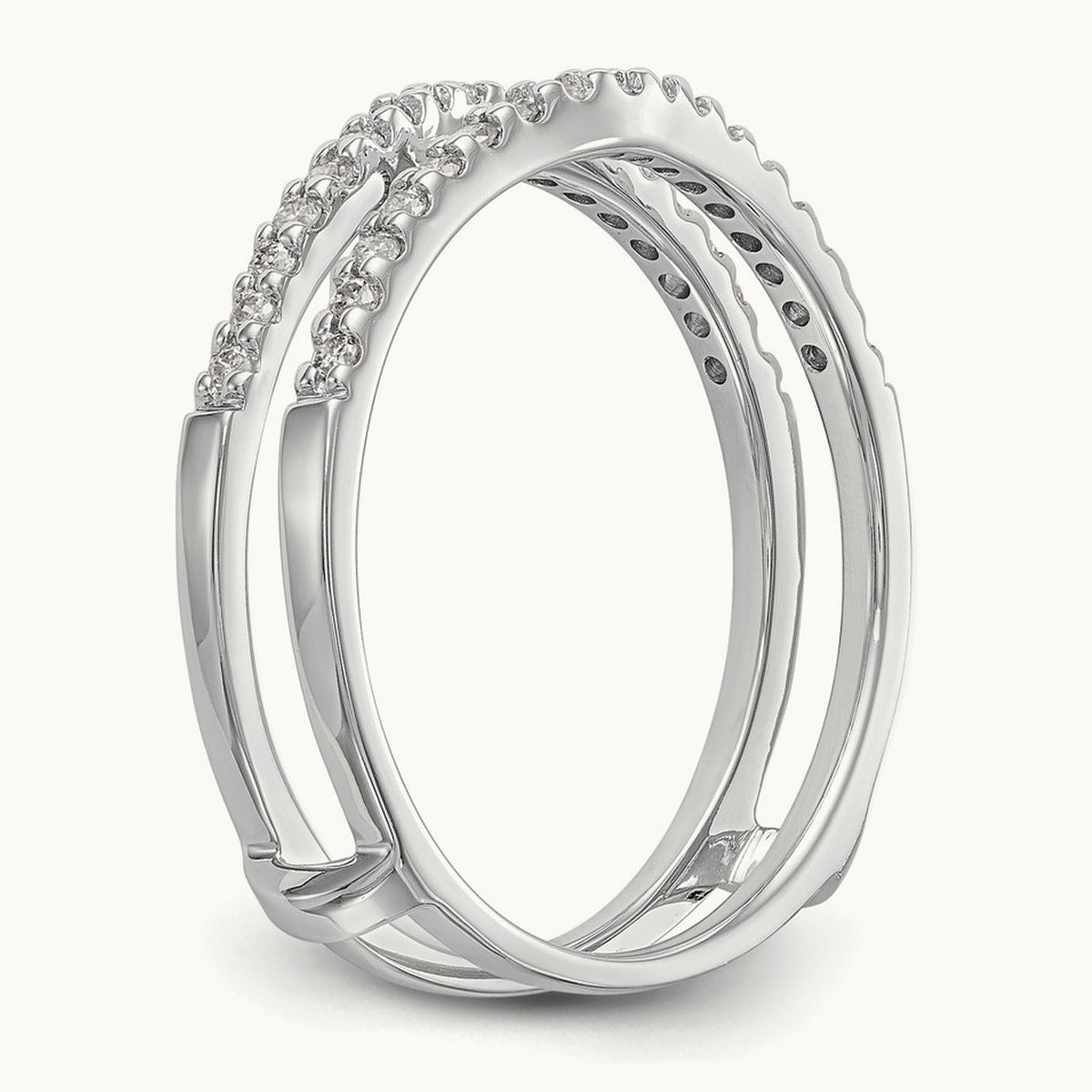 Diamond Guard — 14K White Gold, 7
