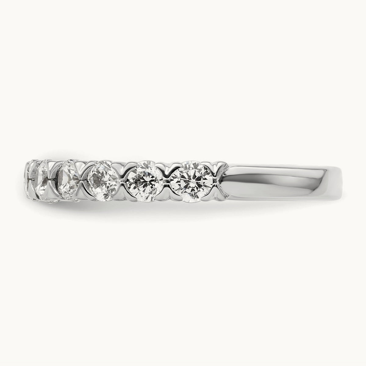 Wedding Band, 1.00 ct tw — 14K White Gold