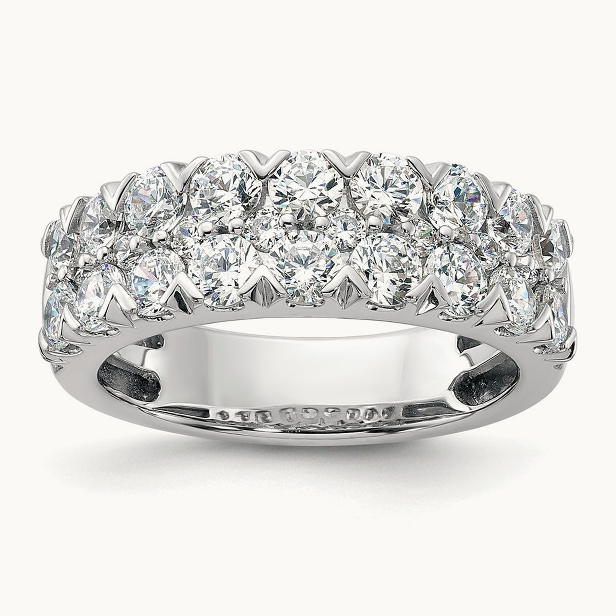 Double Row Band — 2 ct, 7