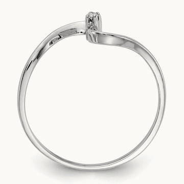 AA Diamond ring, 14K White Gold