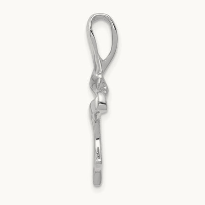 Slide, 14K White Gold