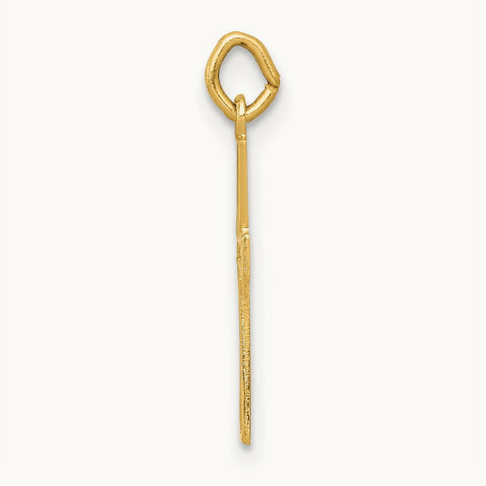 Cross Charm, 14K