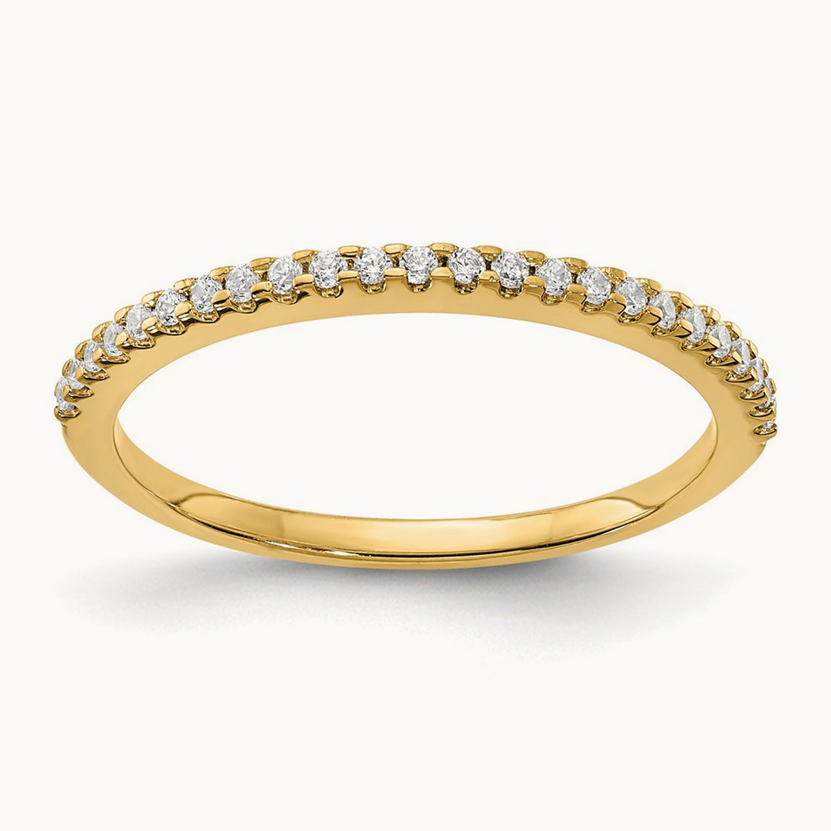 Diamond Wedding Band, 14K