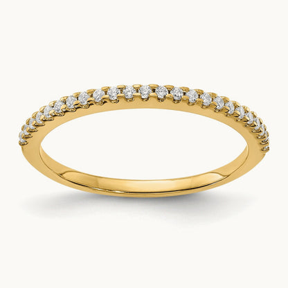 Diamond Wedding Band, 14K