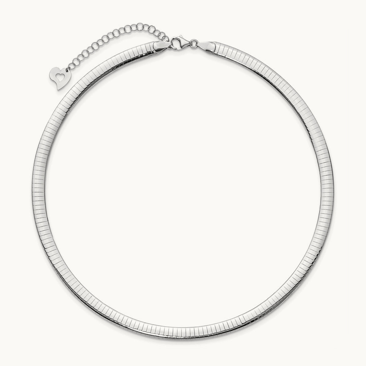 Lt Reversible Omega with extender Necklace — 16mm, 6mm