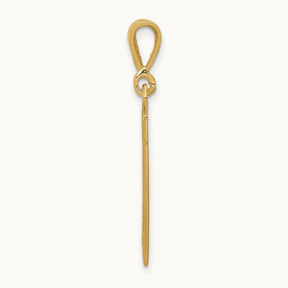 Caduceus Pendant, 14K