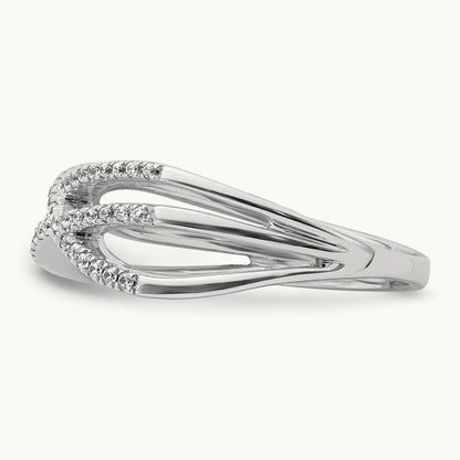 Diamond Ring, 14K White Gold