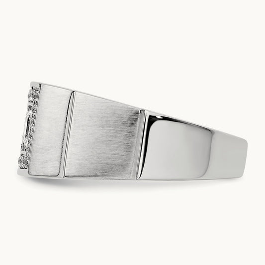 Men's Ring, 1.00 ct tw Lab-Grown Diamond