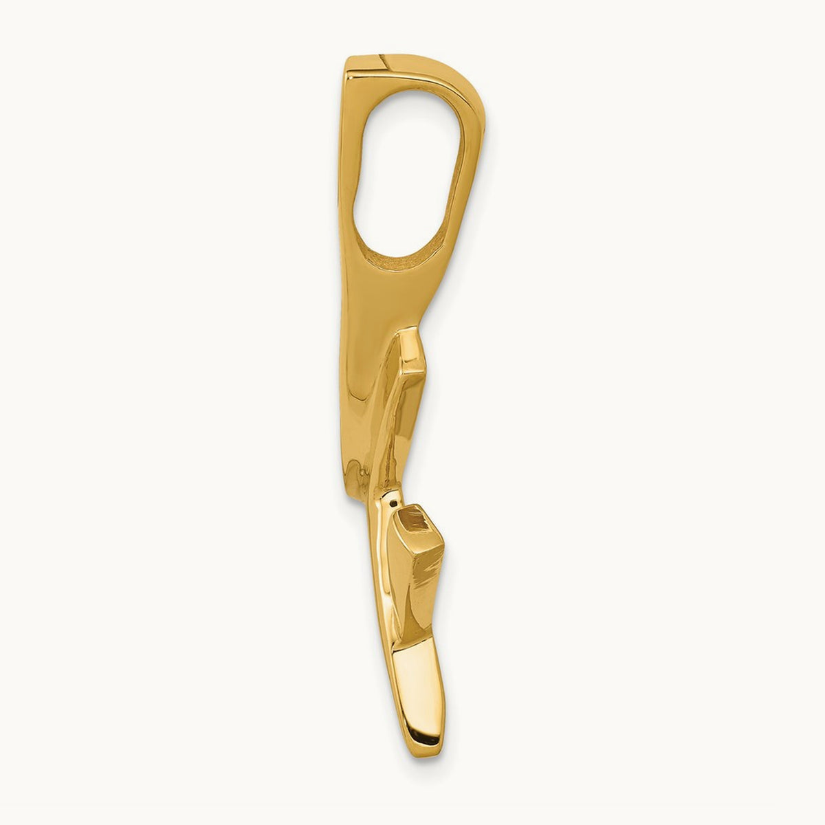 Fancy Polished Slide, 14K
