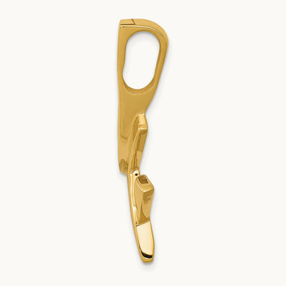 Fancy Polished Slide, 14K