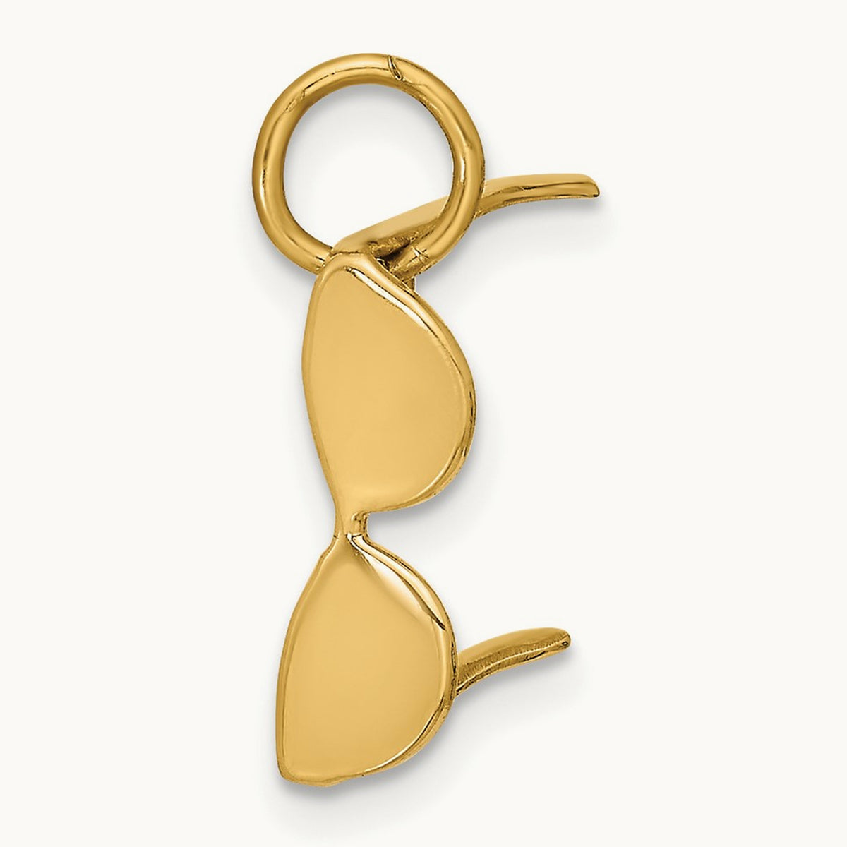 Sunglasses Charm, 14K Yellow Gold