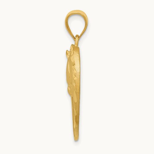 Horse Pendant, 14K