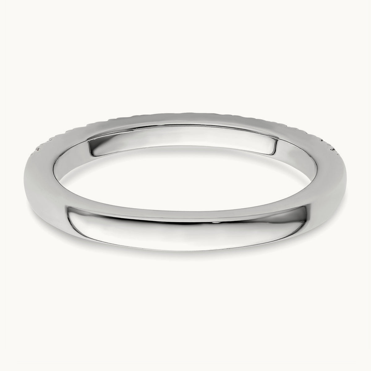 Diamond Band, 14K White Gold
