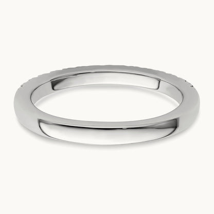 Diamond Band, 14K White Gold
