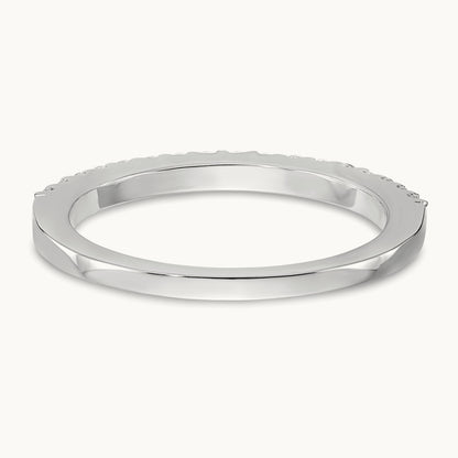 Diamond Band, 14K White Gold