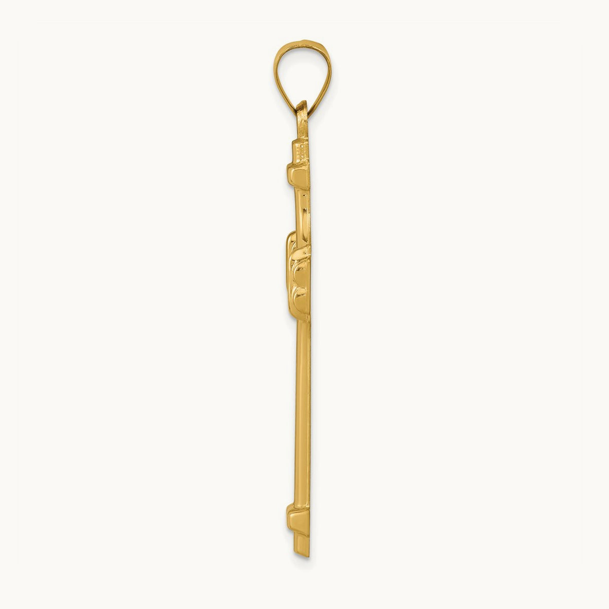 Polished Fancy Cross Pendant — photo set