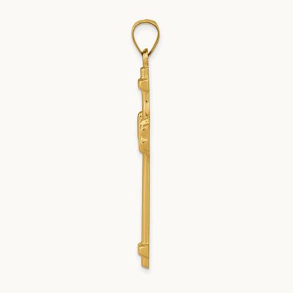 Polished Fancy Cross Pendant — photo set