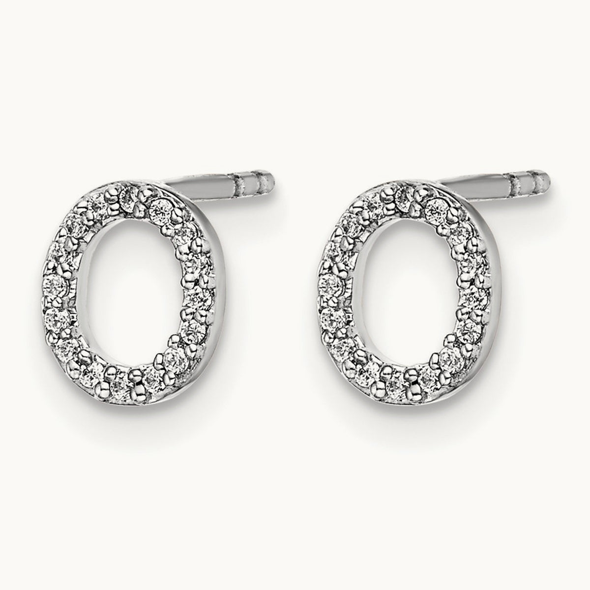 Diamond Earrings — 7mm, O