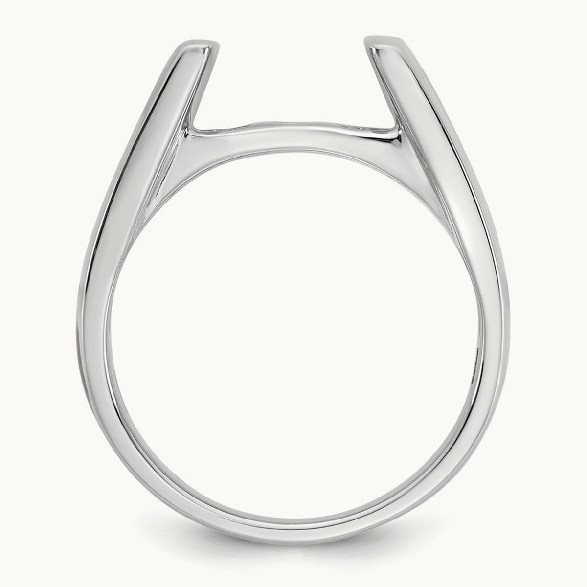 Peg Set Semi-Mount Engagement Ring, 0.20 ct tw