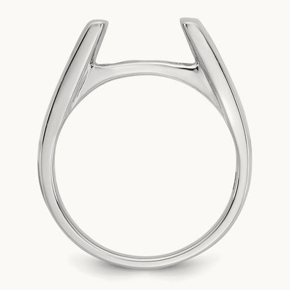 Peg Set Semi-Mount Engagement Ring, 0.20 ct tw