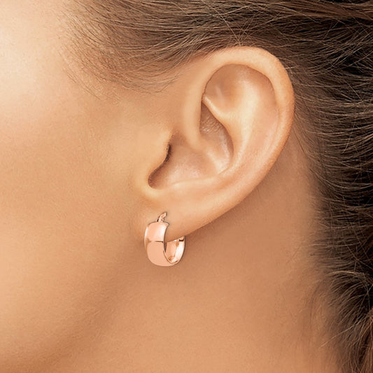 High Polished Hoop Earrings — Leslie's — 15mm, 6mm