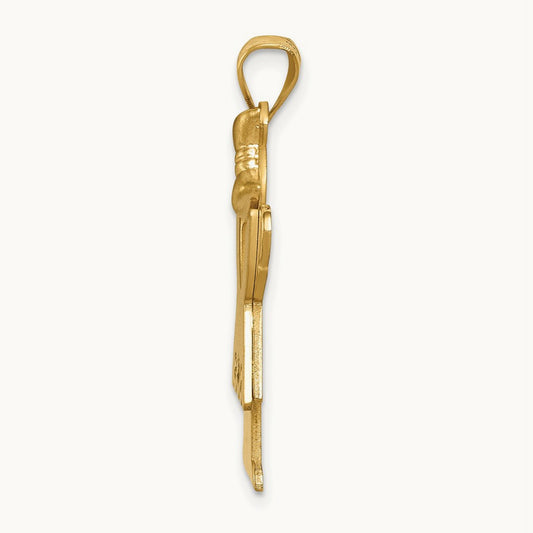 AA Diamond Kid Pendant, 14K