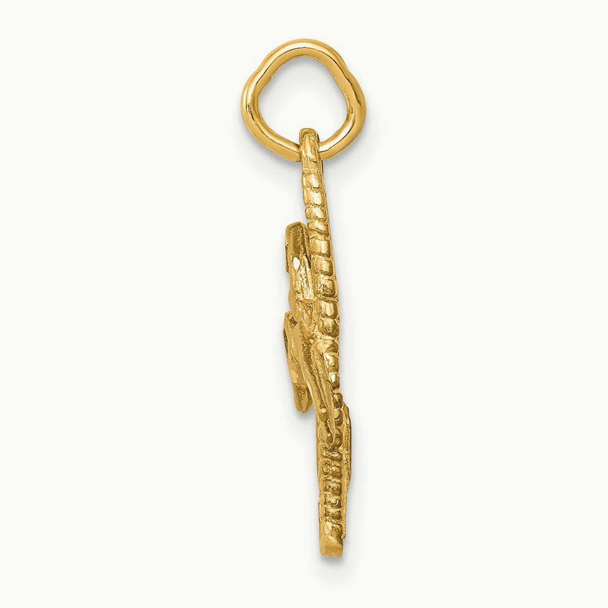 Comb and Scissors Charm, 14K