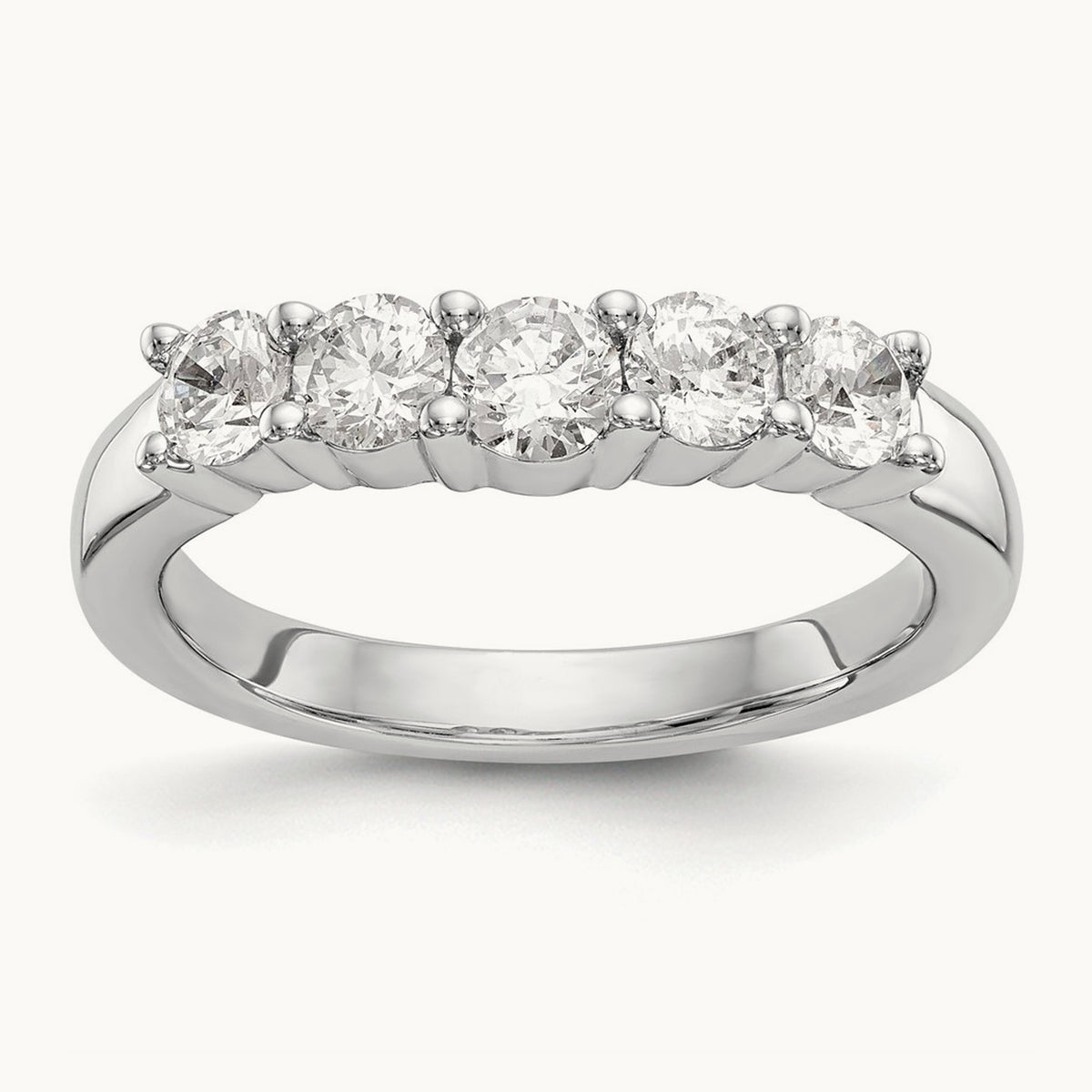 5-Stone Diamond Band — 0.89 ct tw, 7