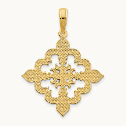 Fancy Pendant, 14K