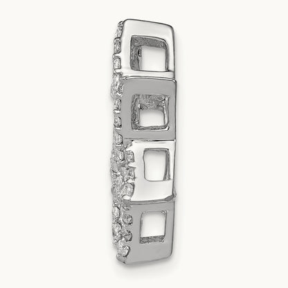 Star of David Chain Slide, 0.50 ct tw Lab-Grown Diamond