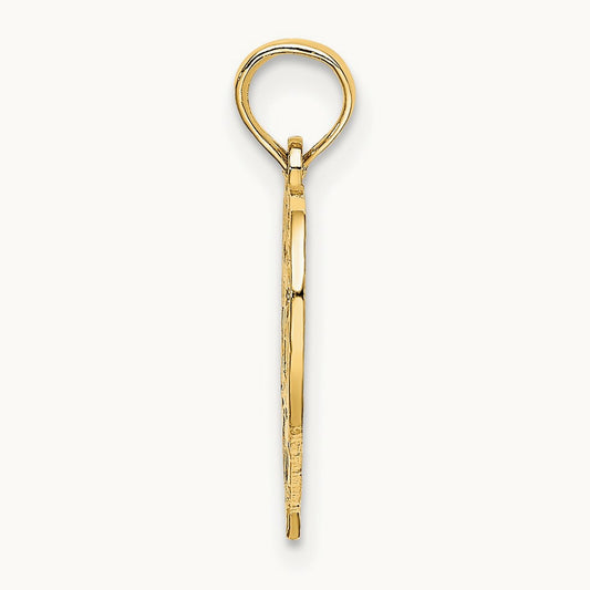 75 In Heart Charm, 14K