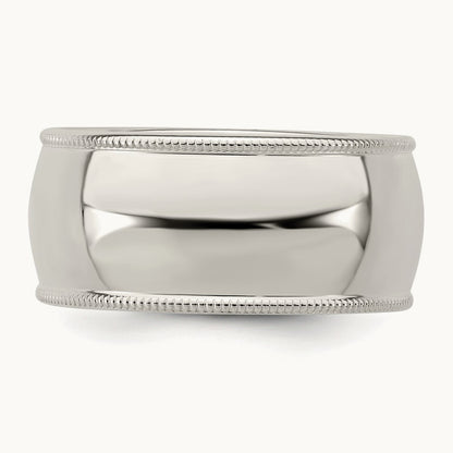 Half Round Milgrain Band — photo set
