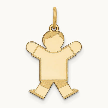Kid Charm — 14K Yellow Gold