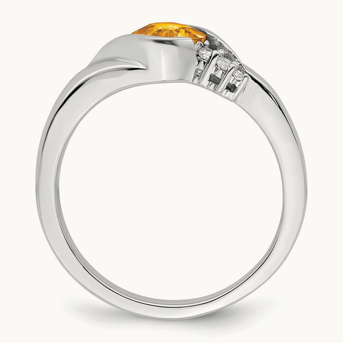 Citrine and Diamond Ring — photo set