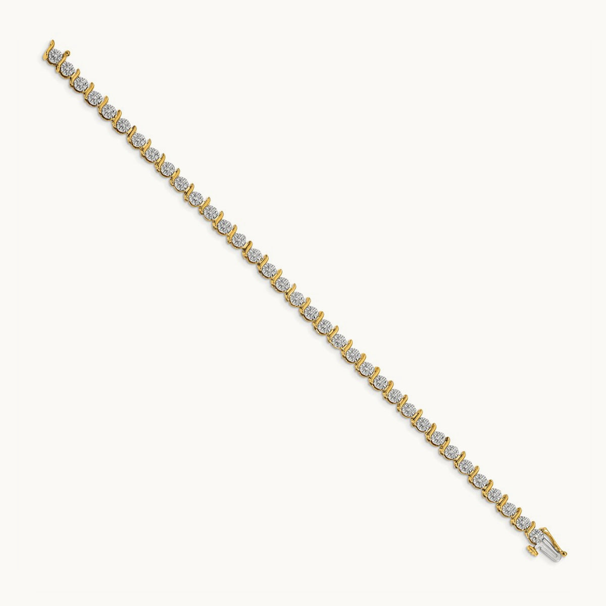 Diamond Bracelet, 14K