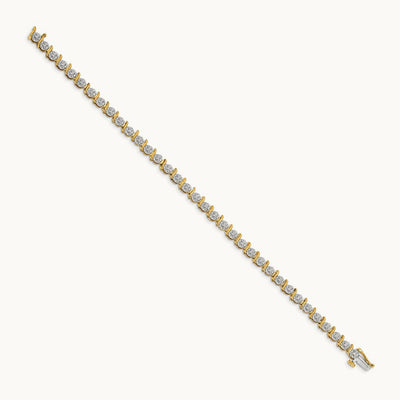 Diamond Bracelet, 14K