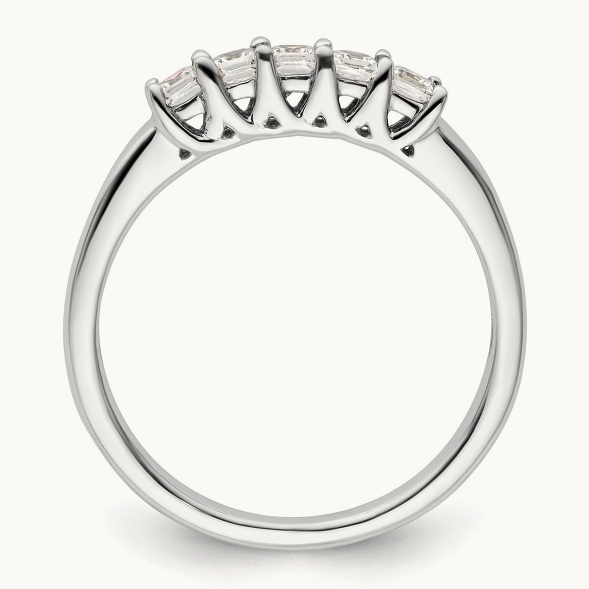 5-Stone Band, 1/3-1 1/2 ct