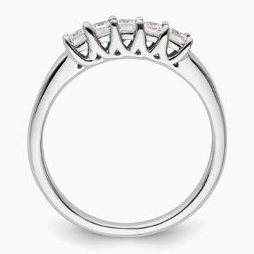 5-Stone Band, 1/3-1 1/2 ct