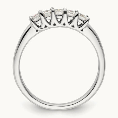 5-Stone Band, 1/3-1 1/2 ct