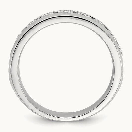 9 Stone Men's Ring, 1.00 ct tw Lab-Grown Diamond